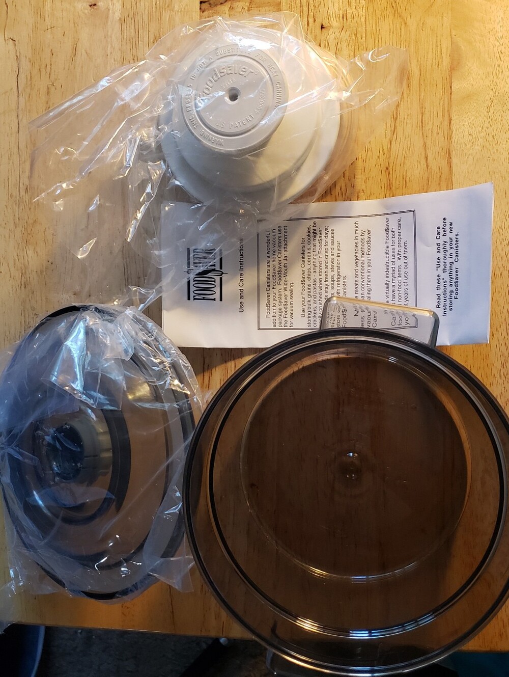 FoodSaver by Tilia 2QT/2L Bulk Storage Vacuum Canister & Lid New